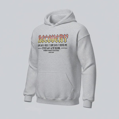 Recovery Rocks Recovery Hoodie featuring the design (view 21)