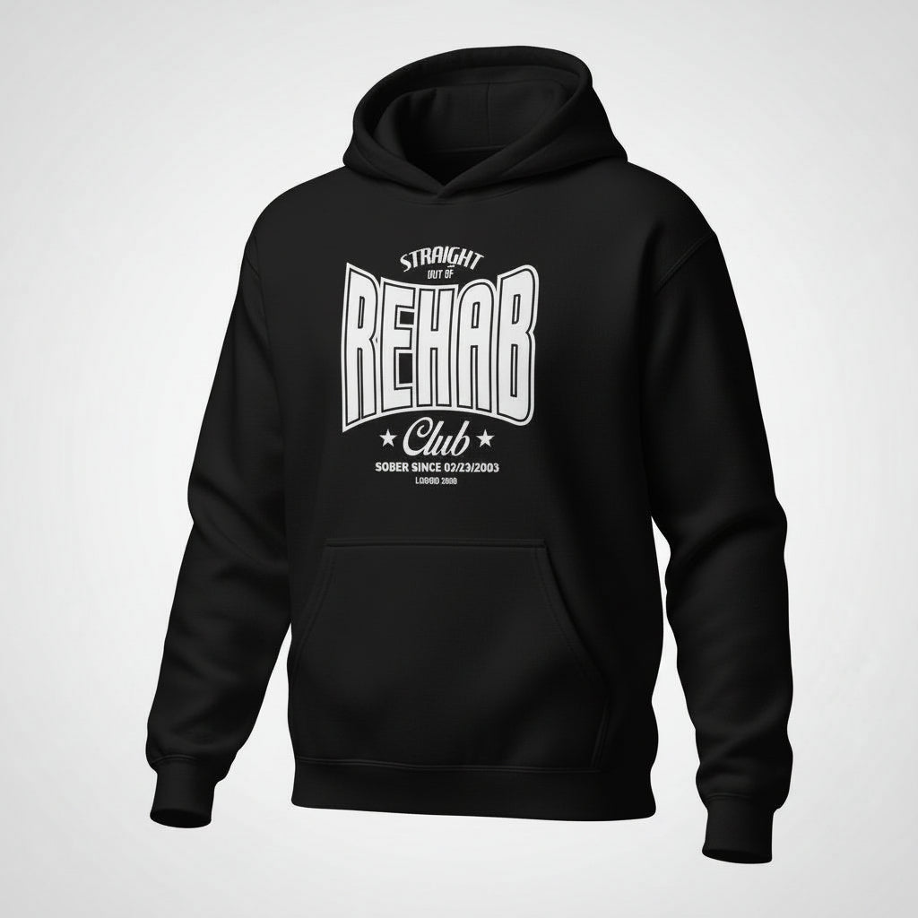 Rehab Recovery Hoodie close-up view (view 22)