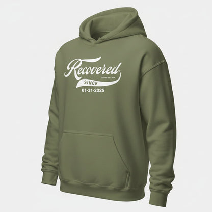 Recovered Since Recovery Hoodie graphic detail (view 24)