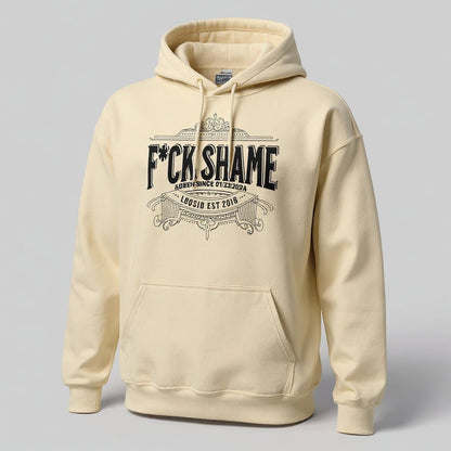 F*ck Shame Recovery Hoodie lifestyle view (view 35)