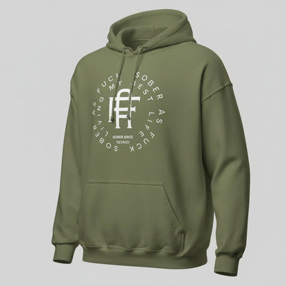 Living My Best Life Recovery Hoodie back view (view 27)