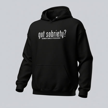 Recovery Hoodie | Women’s Got Sobriety Hoodie with Custom Date