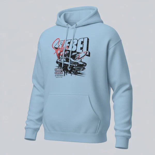 Recovery Hoodie | Sober Rebel Custom Sobriety Date