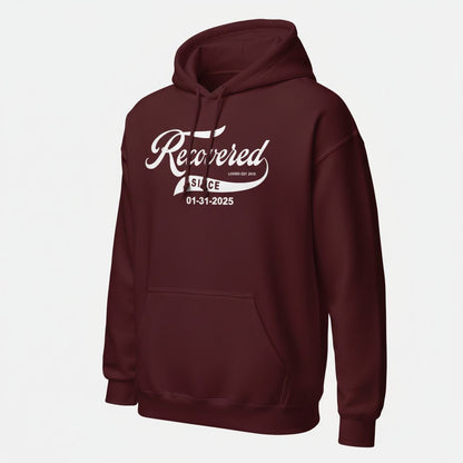 Recovered Since Recovery Hoodie product photo (view 20)