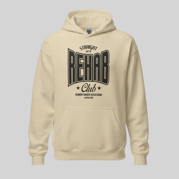 Recovery Hoodie | Women's Rehab Hoodie with Personalized Date