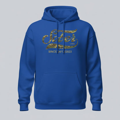 Recovery Hoodie | Sober Since Camo Hoodie with Personalized Date