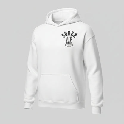 durable sober merchandise recovery hoodie