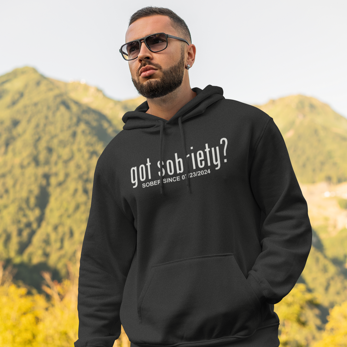 Recovery Hoodie | Got Sobriety? Unisex Hoodie with Custom Sobriety Date