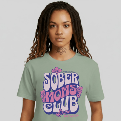 Sober Moms Sober T Shirt packaging detail (view 18)