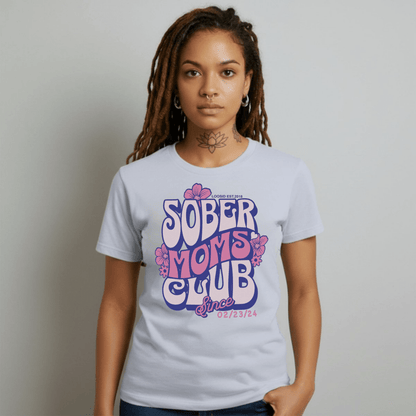 Sober Moms Sober T Shirt product photo (view 10)