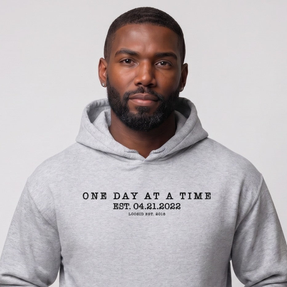 Recovery Hoodie | Men's One Day At a Time