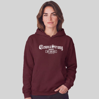 Recovery Hoodie | Women's Old School Clean & Strong