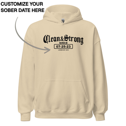 Recovery Hoodie | Women's Old School Clean & Strong
