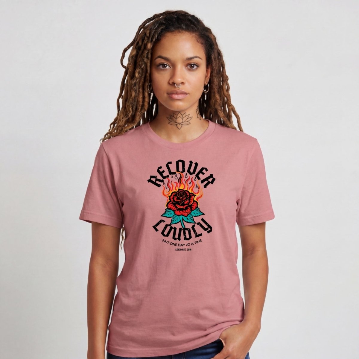 Sober T Shirt | Women's Recover Loudly