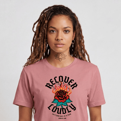 Sober T Shirt | Women's Recover Loudly