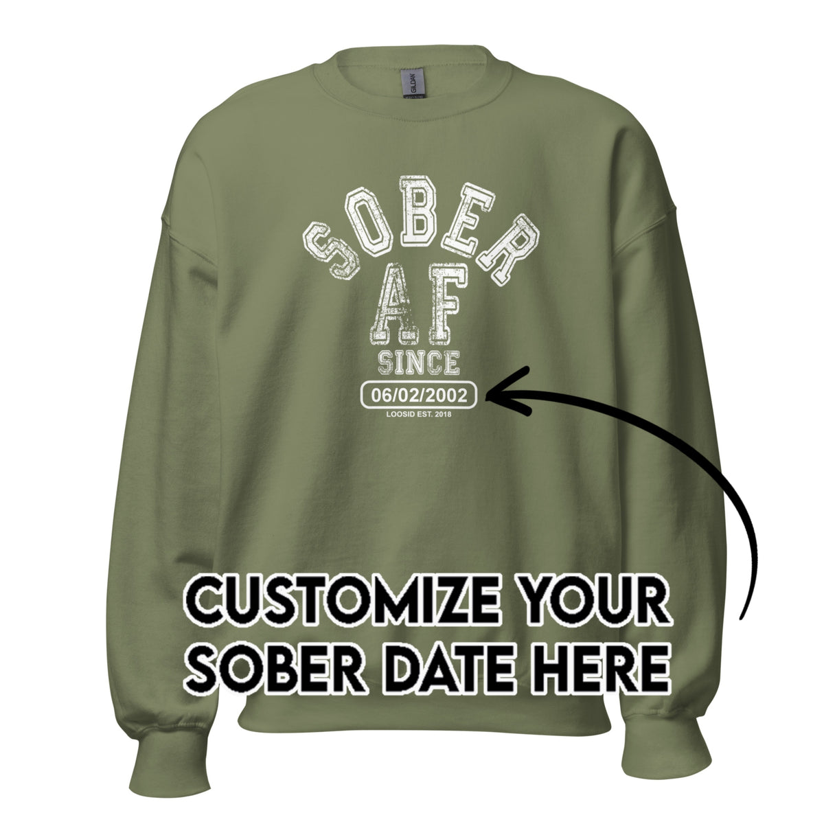 Sober Sweatshirt | Men's Sober AF