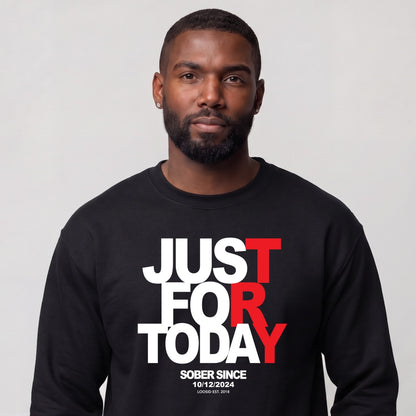 Sober Sweatshirt | Men's Just For Today