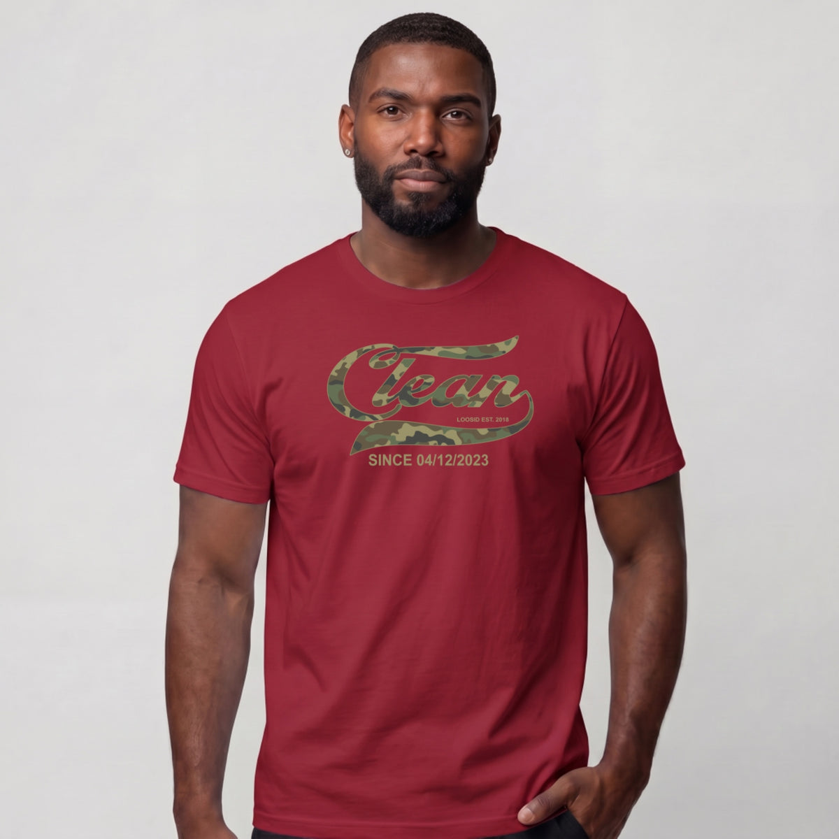 Clean T Shirt | Men's Clean Since Camo