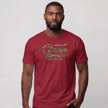 Clean T Shirt | Men's Clean Since Camo