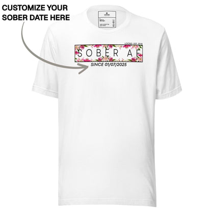 Sober T Shirt | Women's Sober AF Lily