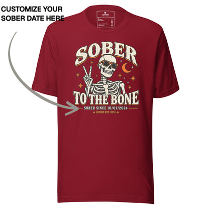 Sober T Shirt | Women's Sober to The Bone