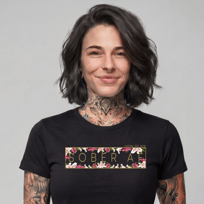 Sober T Shirt | Women's Sober AF Lily