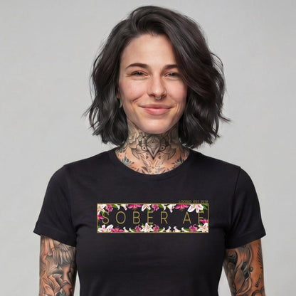Sober T Shirt | Women's Sober AF Lily