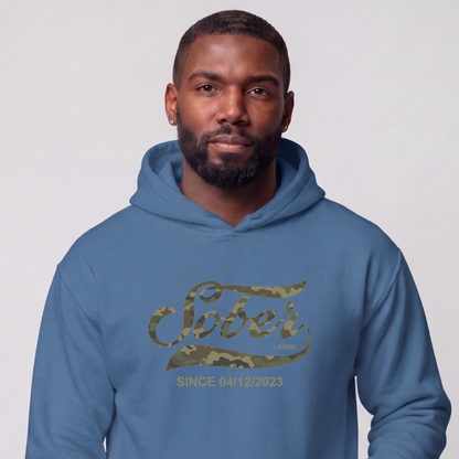 Recovery Hoodie | Men's Sober Since Camo