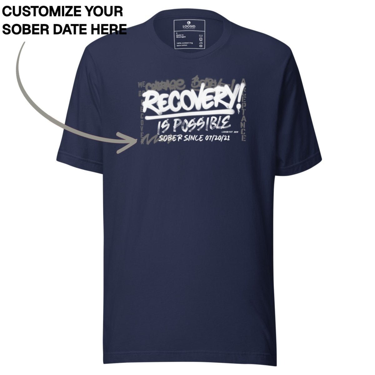 Sober T Shirt | Women's Recovery Is Possible