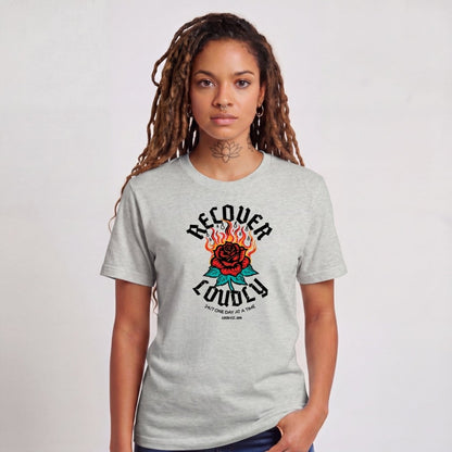 Sober T Shirt | Women's Recover Loudly