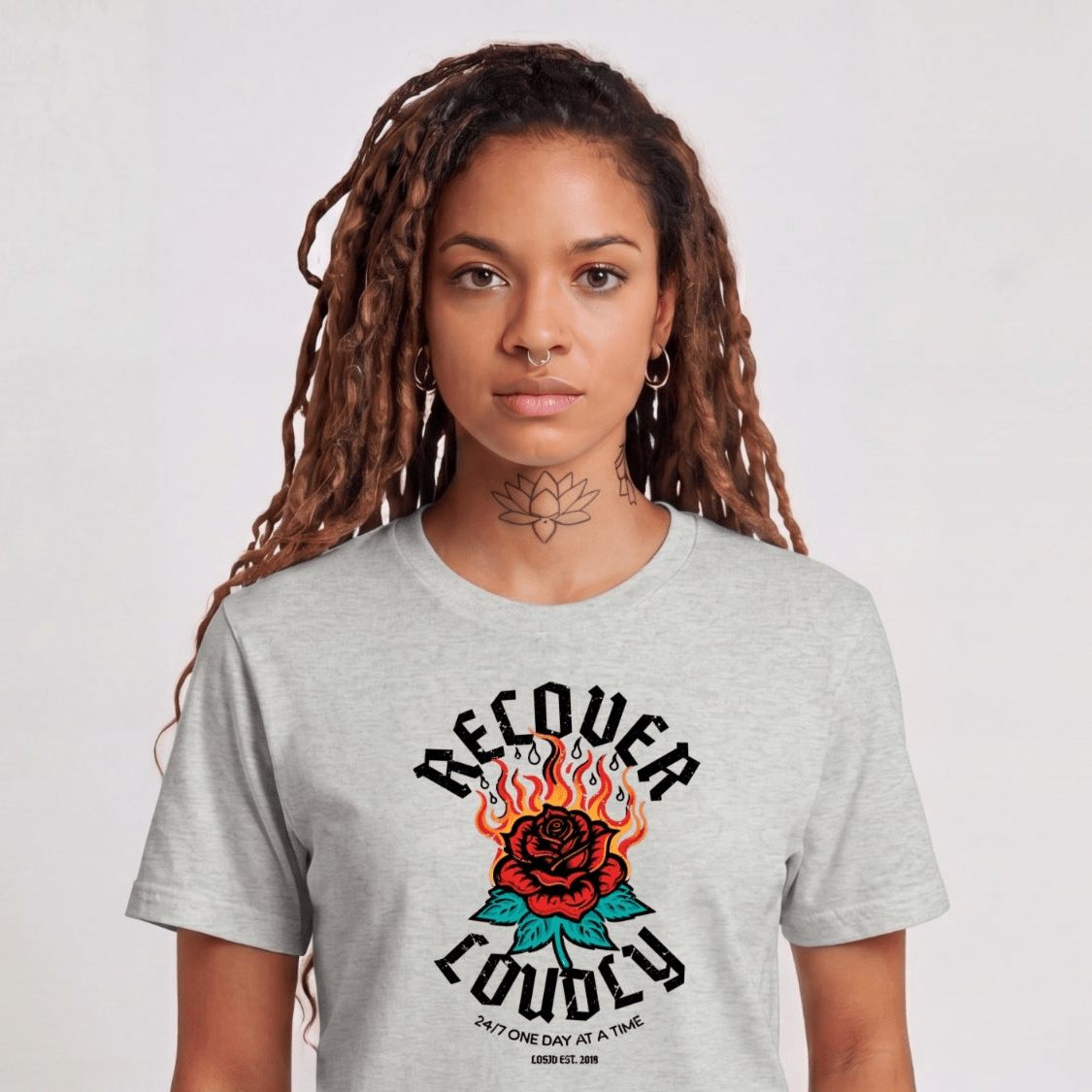 Sober T Shirt | Women's Recover Loudly