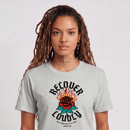 Sober T Shirt | Women's Recover Loudly