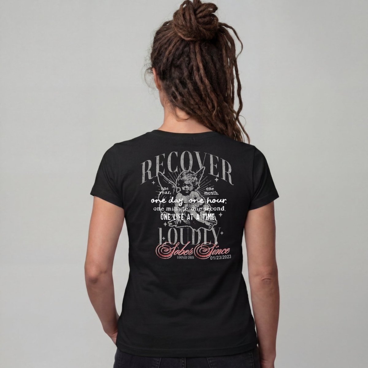 Recovery T Shirt | Women's Recover Loudly Limited-Edition