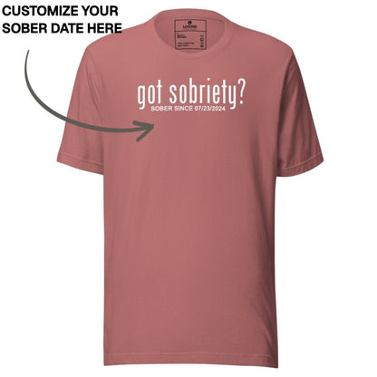 Sober T Shirt | Women's Got Sobriety?