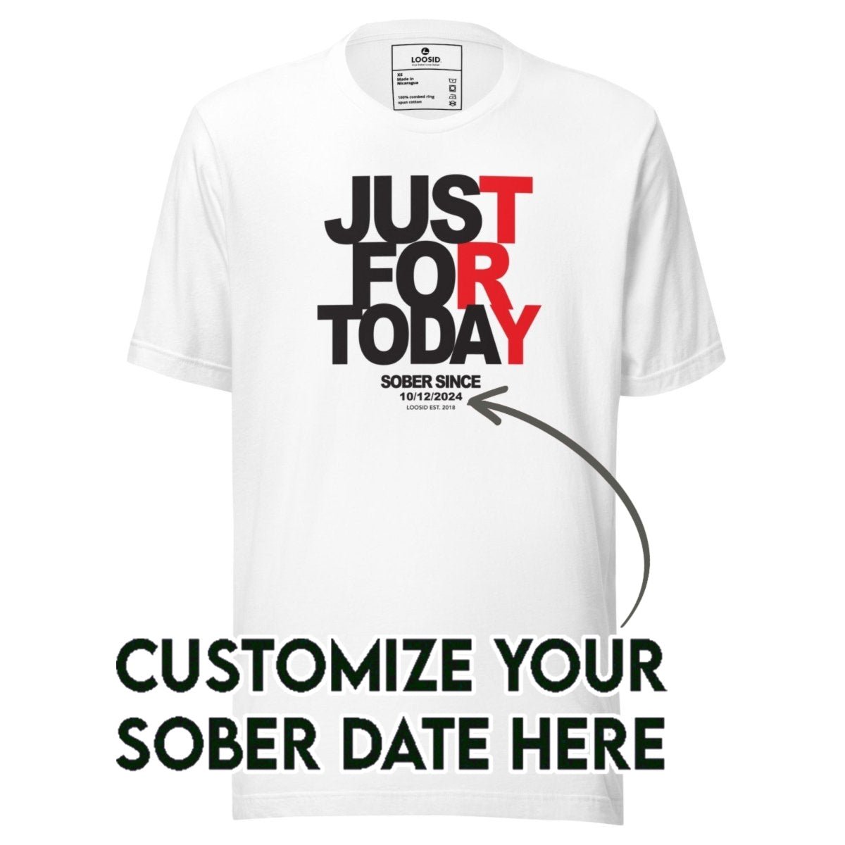 Sober T Shirt | Women's Just For Today
