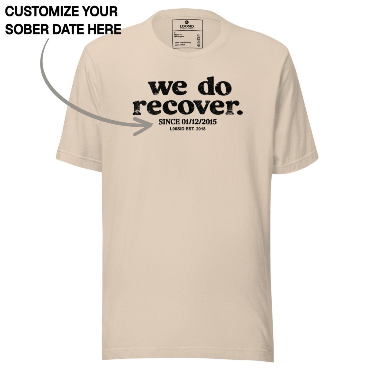 Sober T Shirt | Women's We Do Recover