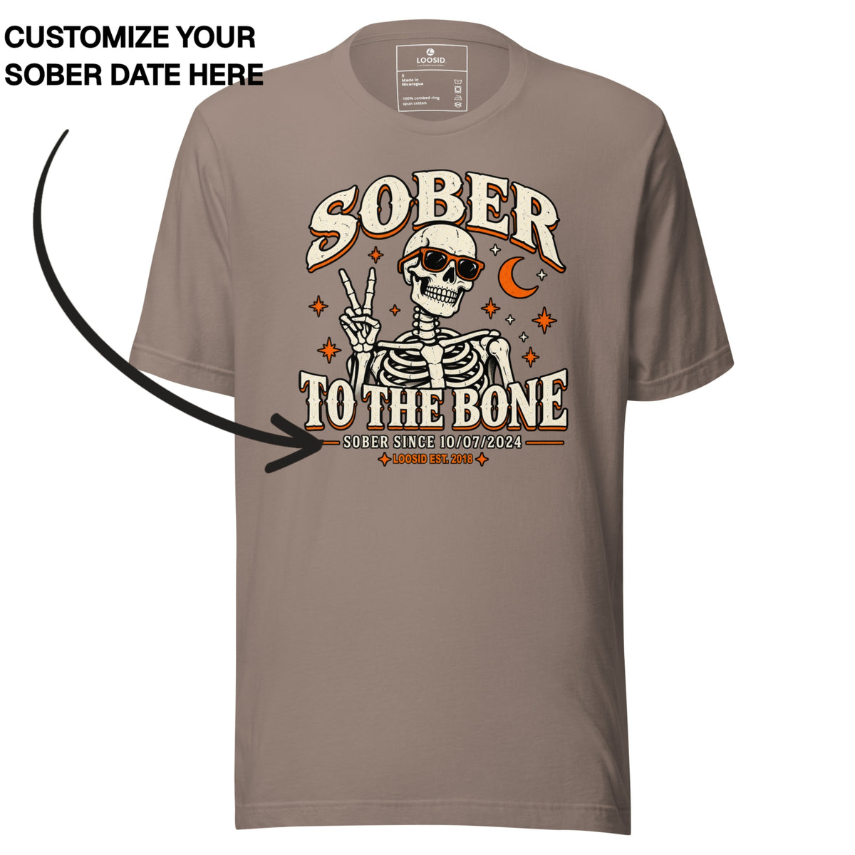 Sober T Shirt | Women's Sober to The Bone