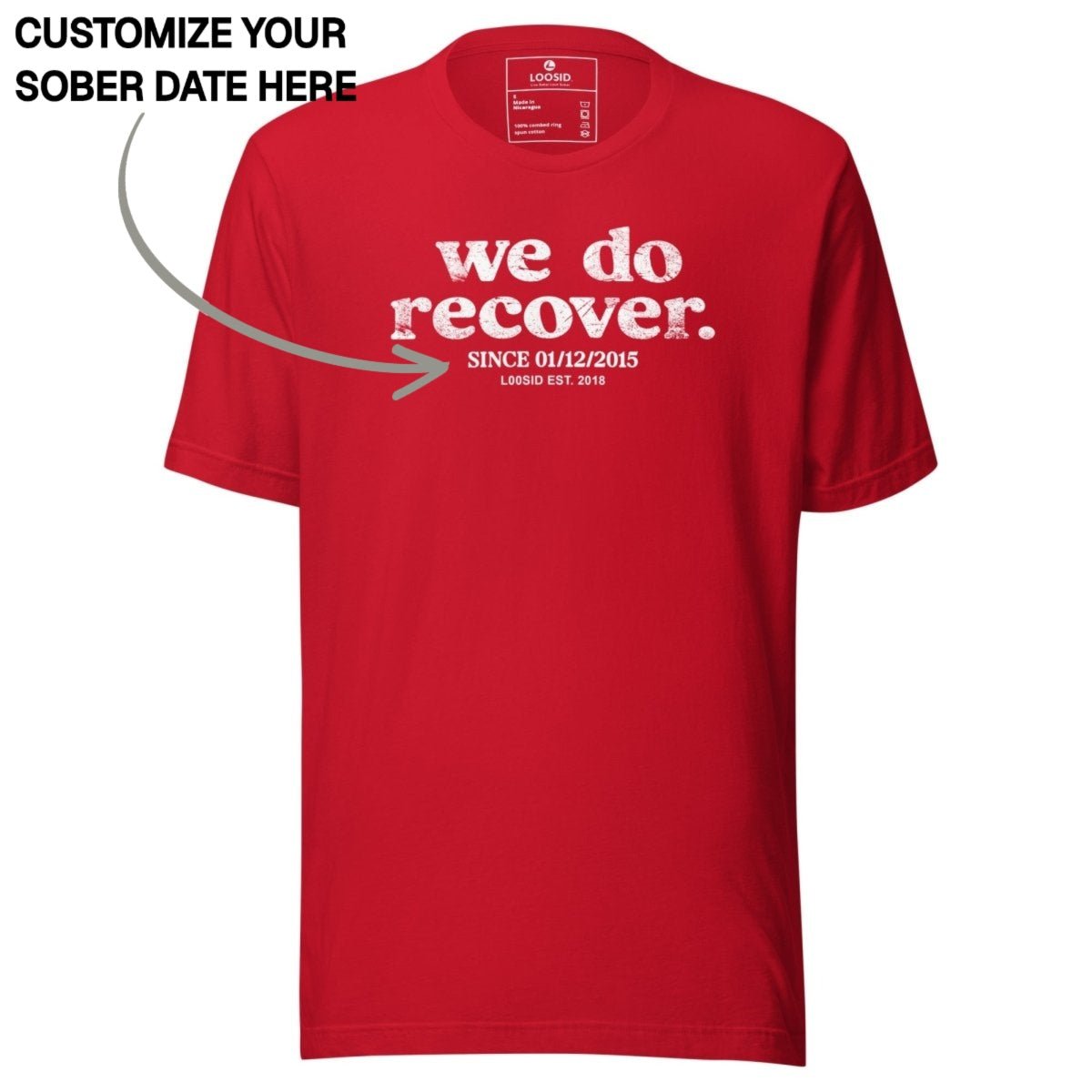 Sober T Shirt | Men's We Do Recover