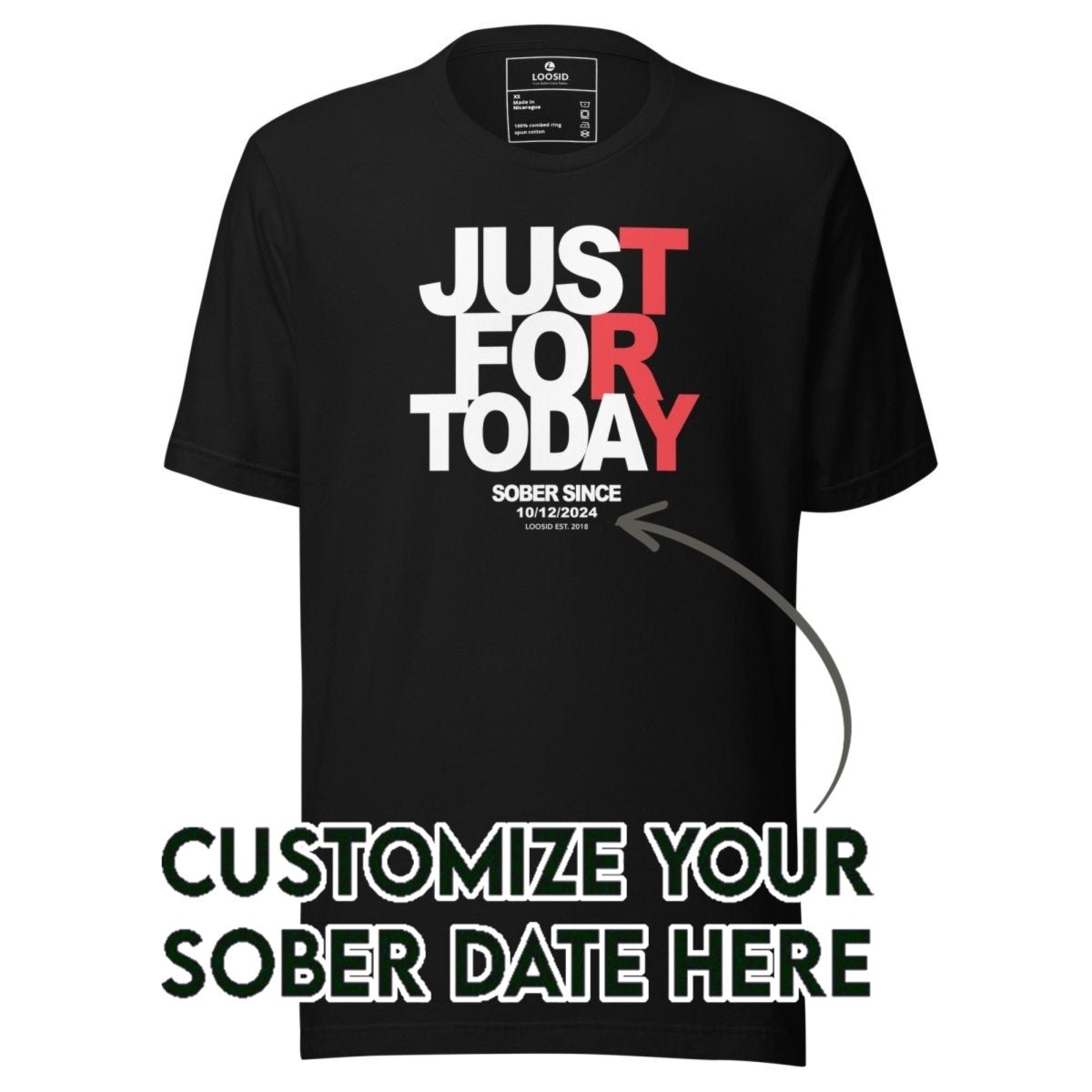 Sober T Shirt | Women's Just For Today