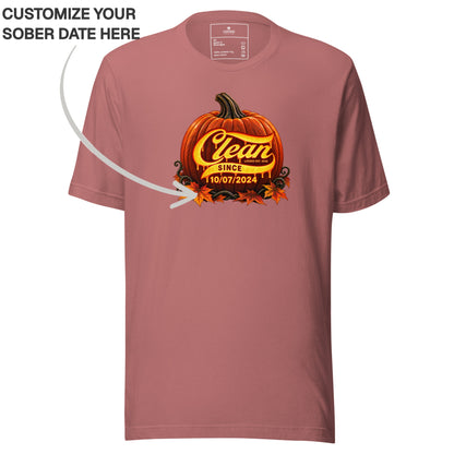 Clean T Shirt | Women's Clean Since Pumpkin