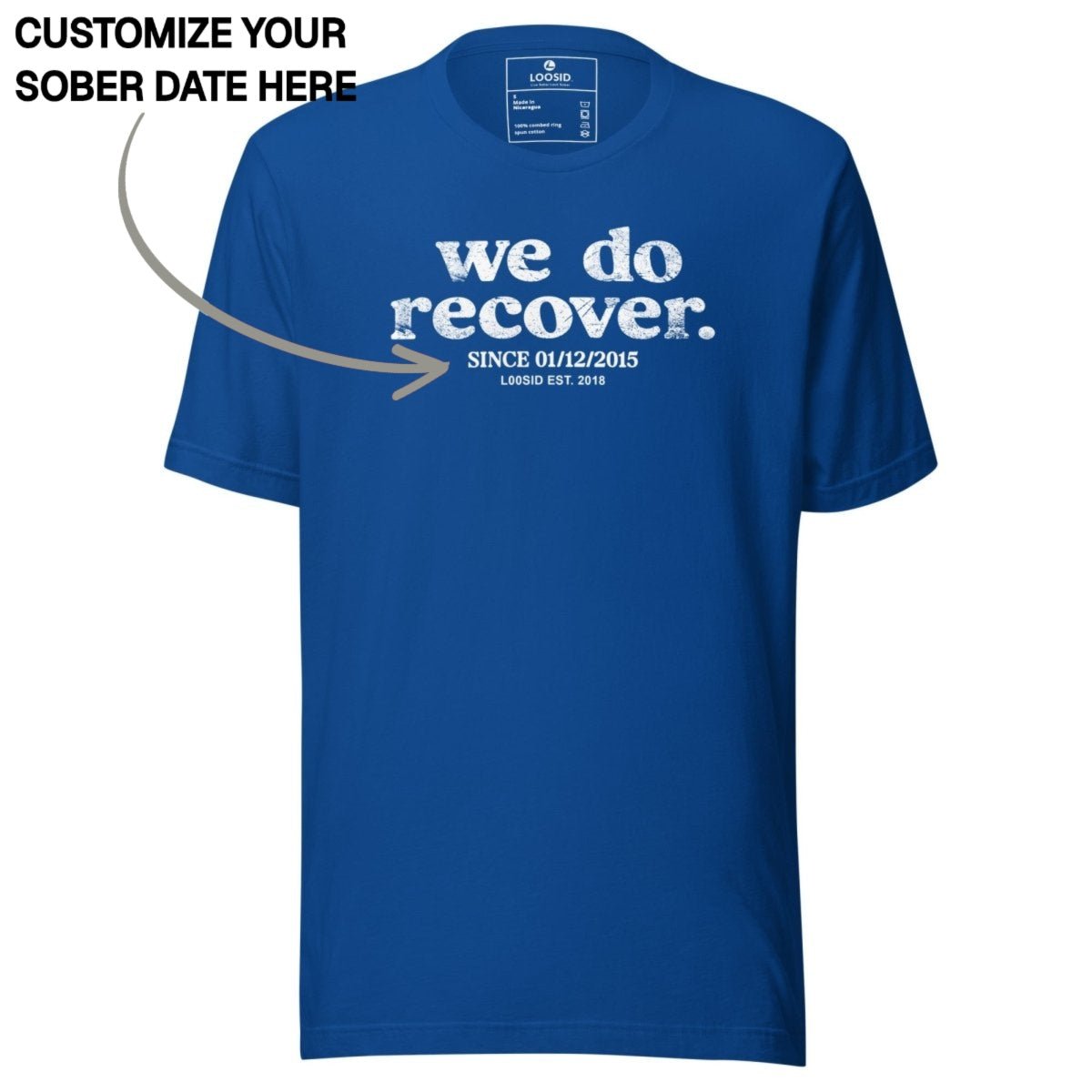 Sober T Shirt | Men's We Do Recover