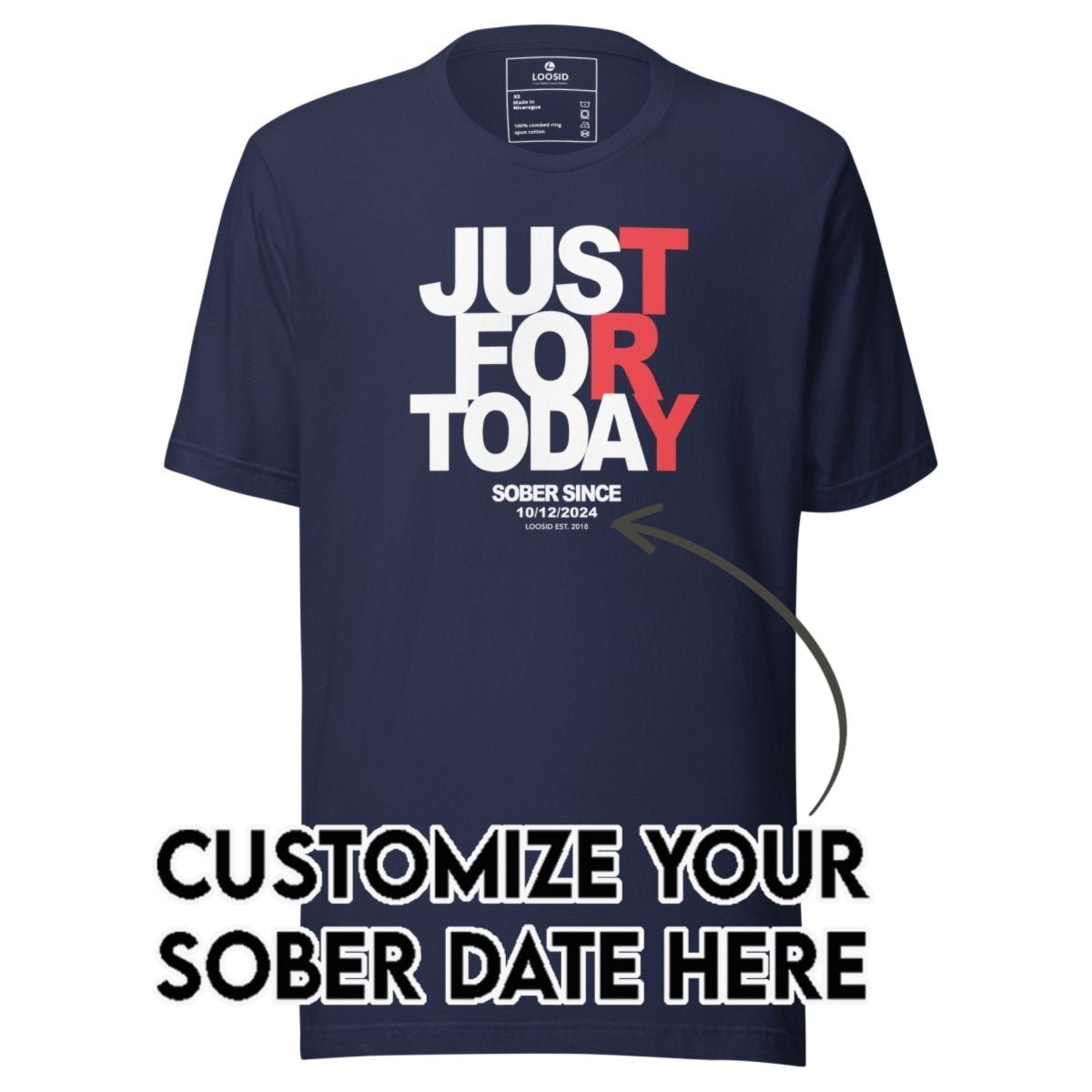 Sober T Shirt | Women's Just For Today