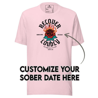 Sober T Shirt | Women's Recover Loudly