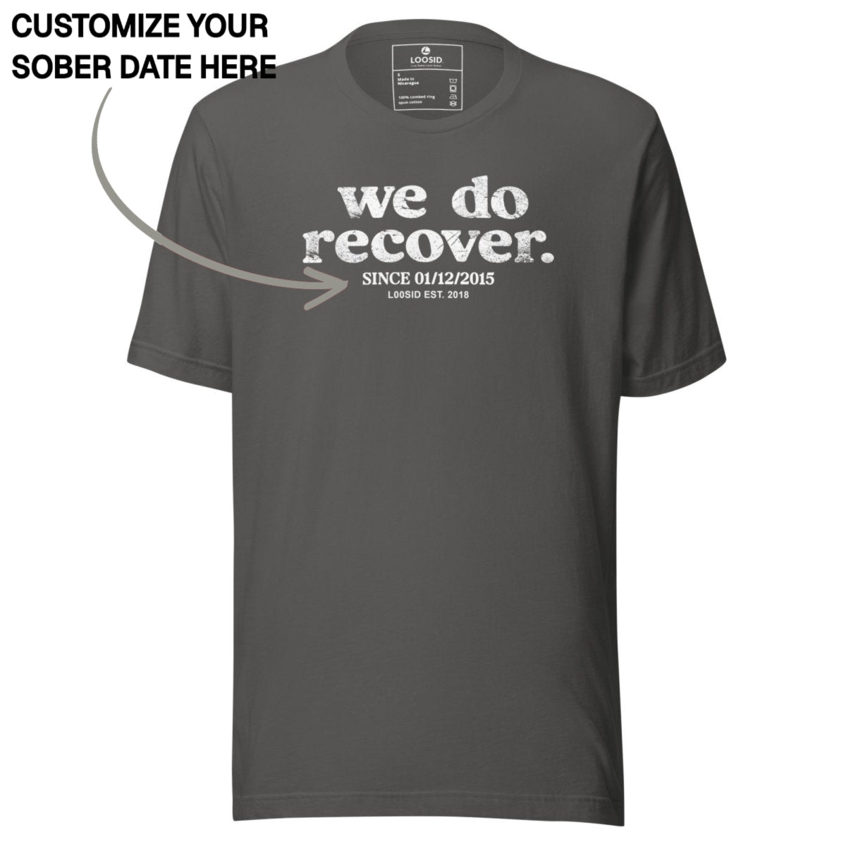 Sober T Shirt | Men's We Do Recover