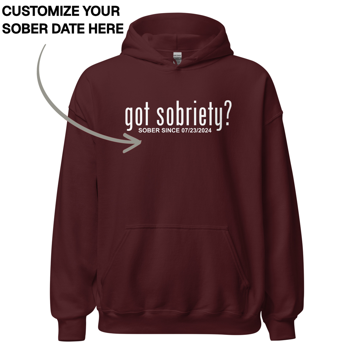 Recovery Hoodie | Men's Got Sobriety?
