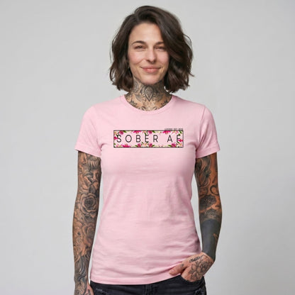 Sober T Shirt | Women's Sober AF Lily