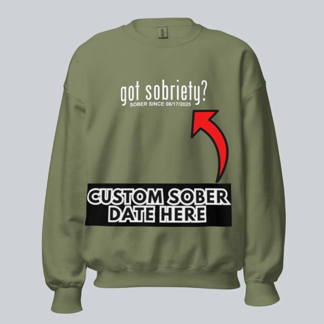 Got Sobriety Recovery Hoodie graphic detail (view 34)