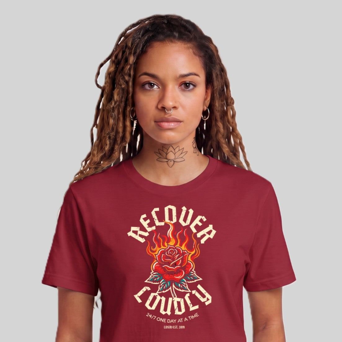 Sober T Shirt | Women's Recover Loudly