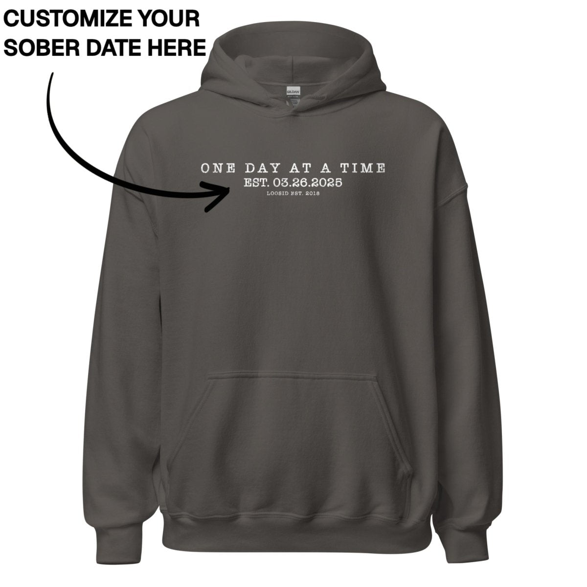 Recovery Hoodie | Men's One Day At a Time