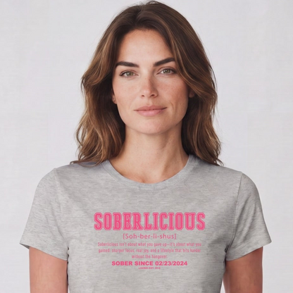 Sober T Shirt | Women's Soberlicious Definition